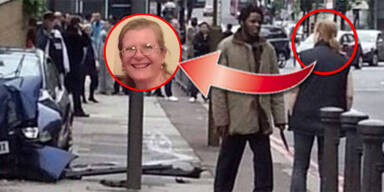 Mutige Frau hielt London-Killer auf