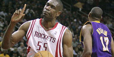 mutombo lakers rockets