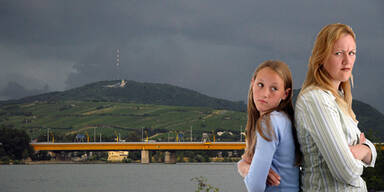 Dieses Wetter gefällt der Mama gar nicht