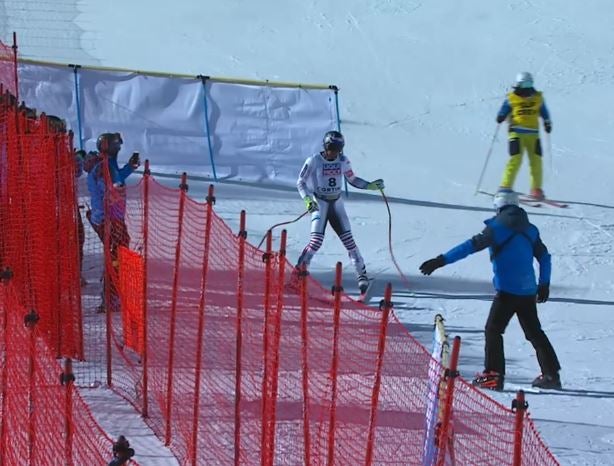 'High-Speed-Stunt' von Franzosen bei WM-Abfahrt