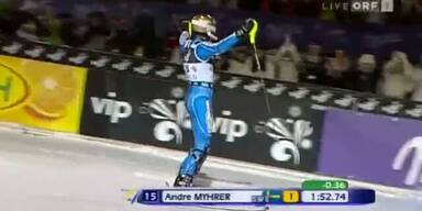 Herrenslalom in Zagreb, 2. DG, Andre Myhrer