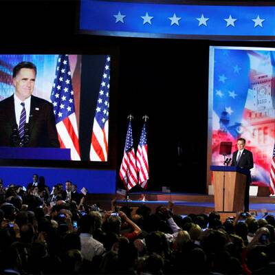 Mitt Romney gesteht seine Niederlage ein 