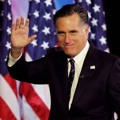 Mitt Romney gesteht seine Niederlage ein 