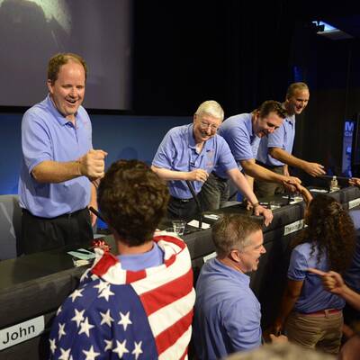NASA feiert Erfolg ++ Obama: 