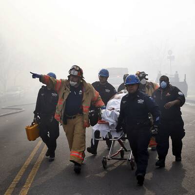 Explosionen in New York - Häuser stürzten ein 