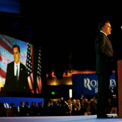Mitt Romney gesteht seine Niederlage ein 