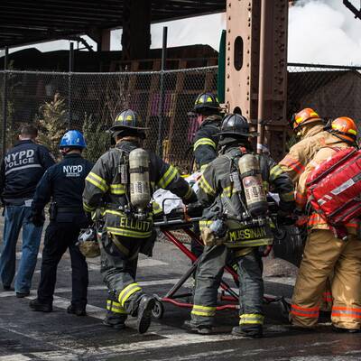 Explosionen in New York - Häuser stürzten ein 