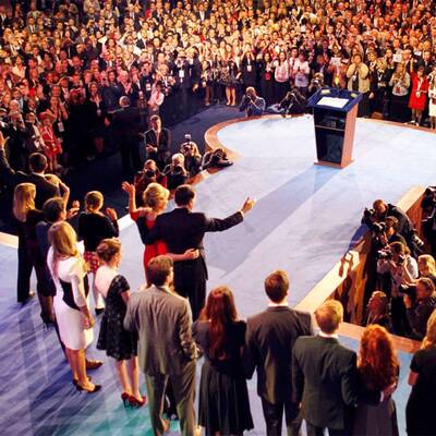 Mitt Romney gesteht seine Niederlage ein 