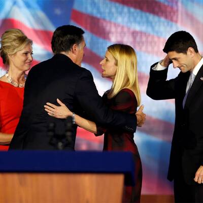 Mitt Romney gesteht seine Niederlage ein 