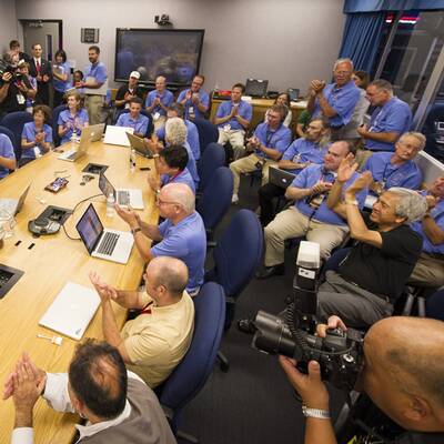 NASA feiert Erfolg ++ Obama: 