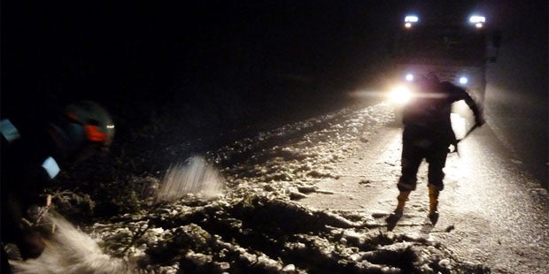 Panzer gegen den Eis-Horror