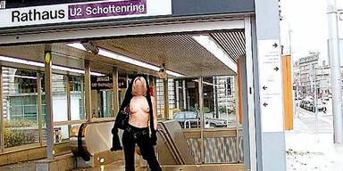 Nippel-Alarm in der U-Bahn