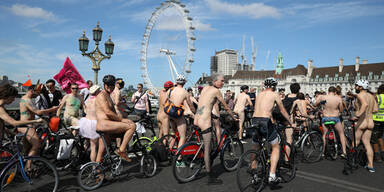 nackte Radler London