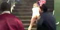 Nackter in New Yorker U-Bahn