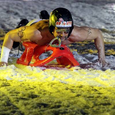 Nacktrodeln-WM in Braunlage