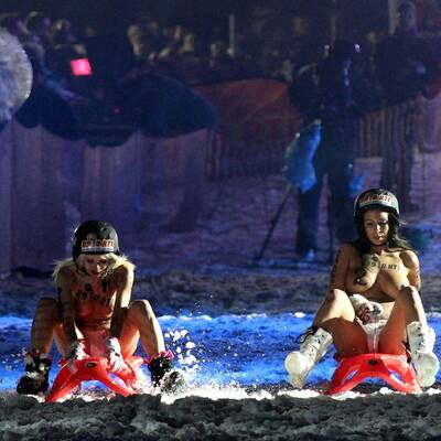 Nacktrodeln-WM in Braunlage