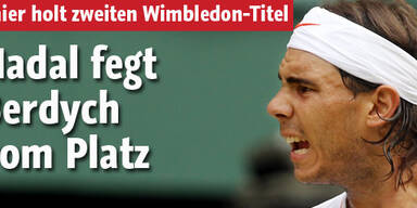 Wimbledon-Sieg: Nadal demütigt Berdych