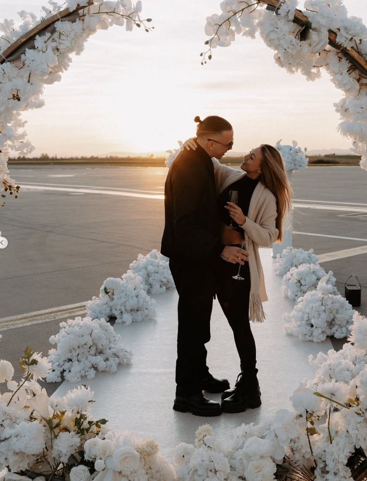 Nadine Krena und RAF Camora