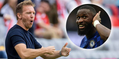 Nagelsmann und R&uuml;diger