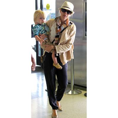 Airport-Style der Stars