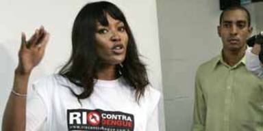 naomi campbell rio dengue