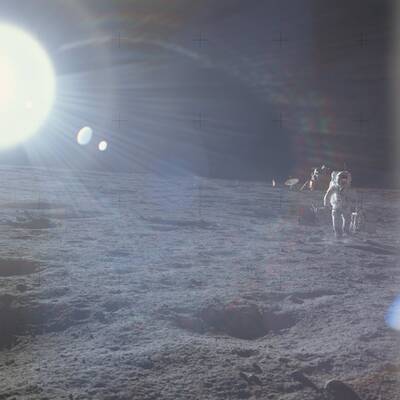 Mondlandung: Neue NASA-Bilder