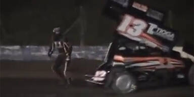 NASCAR-Champ &uuml;berfuhr Gegner