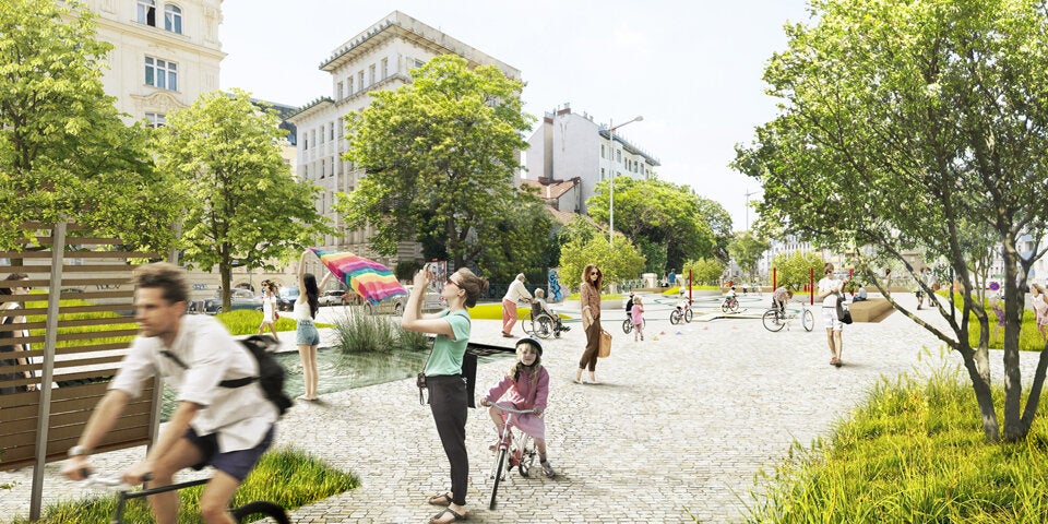 Grüne wollen Naschmarkt-Parkplatz in Grünoase verwandeln