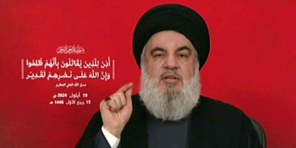 Hisbollah-Chef Sayyed Hassan Nasrallah