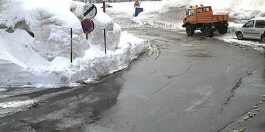 Wo es am meisten geschneit hat