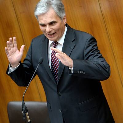 Faymann weist Kritik zurück