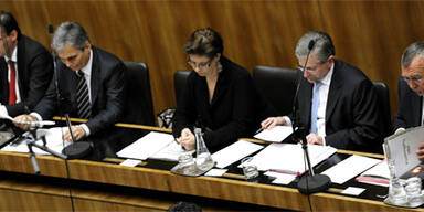 Polit-Hickhack im Nationalrat