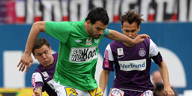 Naumoski st&auml;nkert gegen Austria Wien