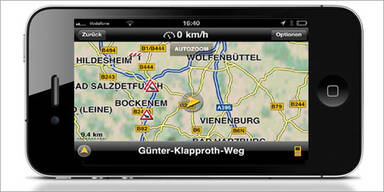 Neun Navi-Apps für Smartphones im Test