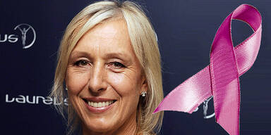 Martina Navratilova Pink Ribbon