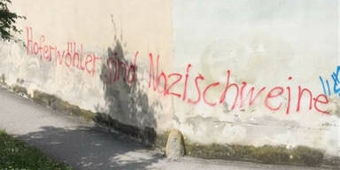 Hofer-W&auml;hler als "Nazischweine" beschimpft