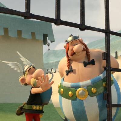 Asterix und Obelix im Land der Götter