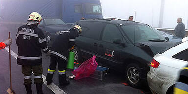 Nebel-Crash auf der A2