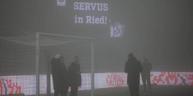 Abgesagt! Nebelsuppe versalzt Halbfinale Ried gegen LASK