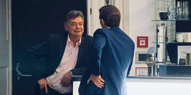 Hier "flirten" Kurz und Kogler