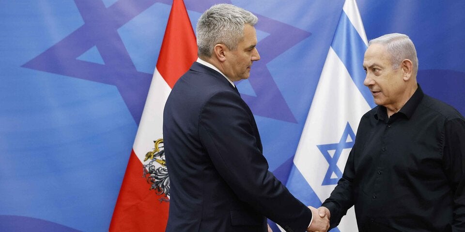 Bundeskanzler Nehammer in Israel