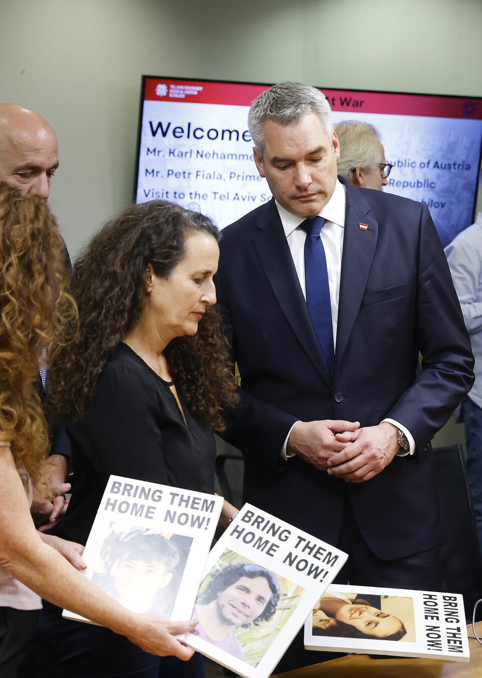 Kanzler Nehammer in Israel