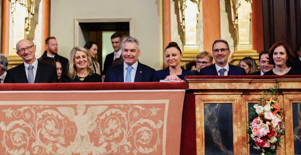 Nehammer, Kompatscher und Mattle