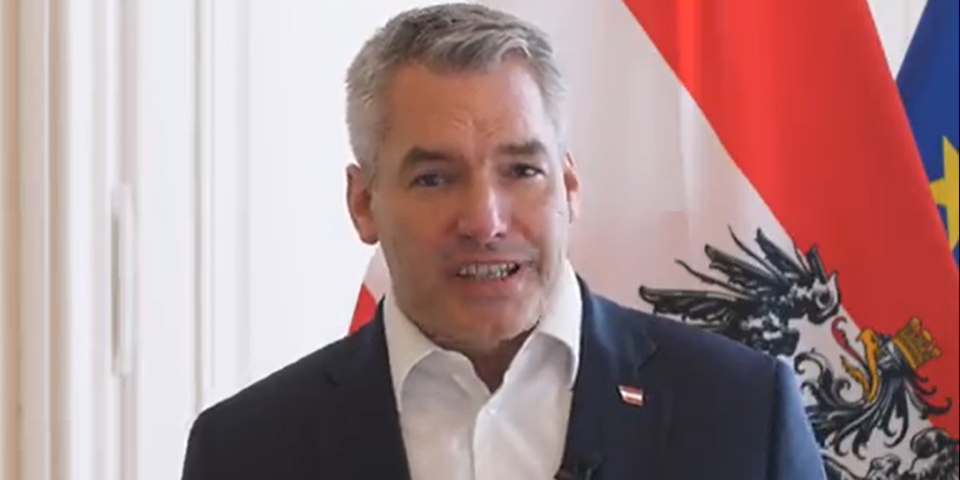 Nehammer verteidigt Wirbel-Video