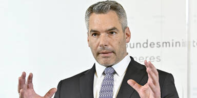 Drohungen von Islamisten | Nehammers Familie unter Polizeischutz