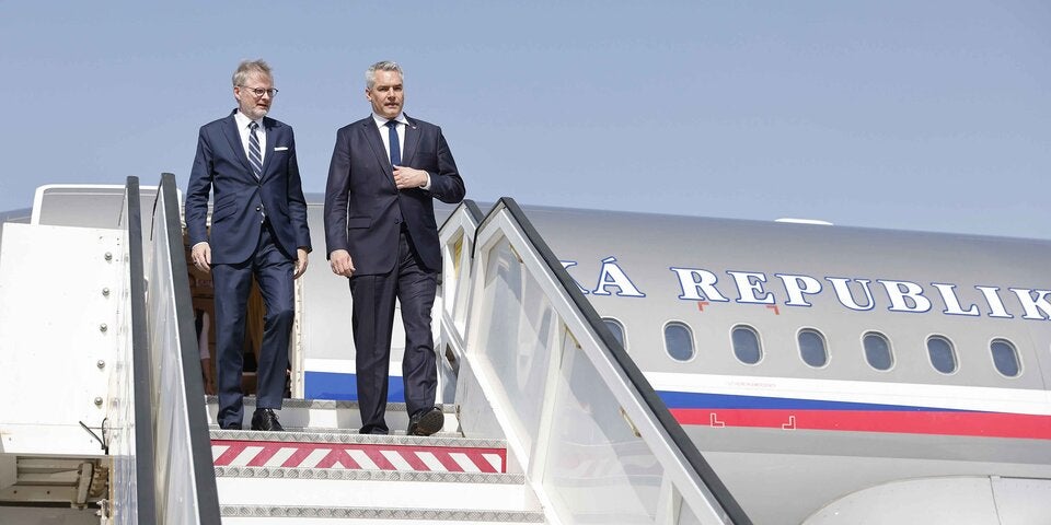 Kanzler Nehammer in Israel