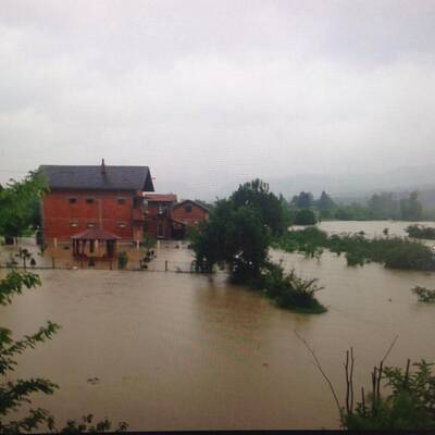 Enorme Regenmengen in Bosnien