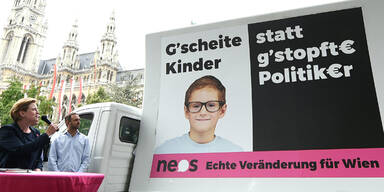 NEOS starten in den Wien-Wahlkampf