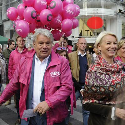Wahlkampf-Finale der NEOS