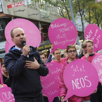 Wahlkampf-Finale der NEOS